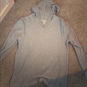 Gap hooded long sleeve shirt Gray L men’s